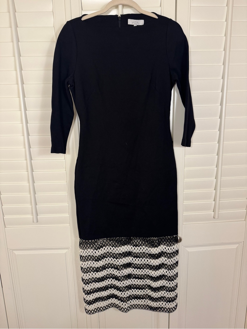 Pearl by Lela Rose Nylon Midi Length Dress size 4